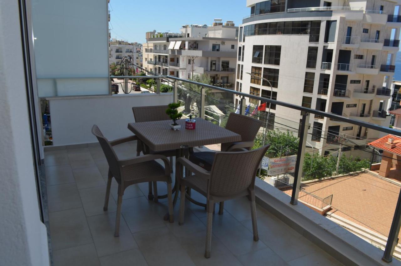 Akil Apartments Sarandë Exterior foto